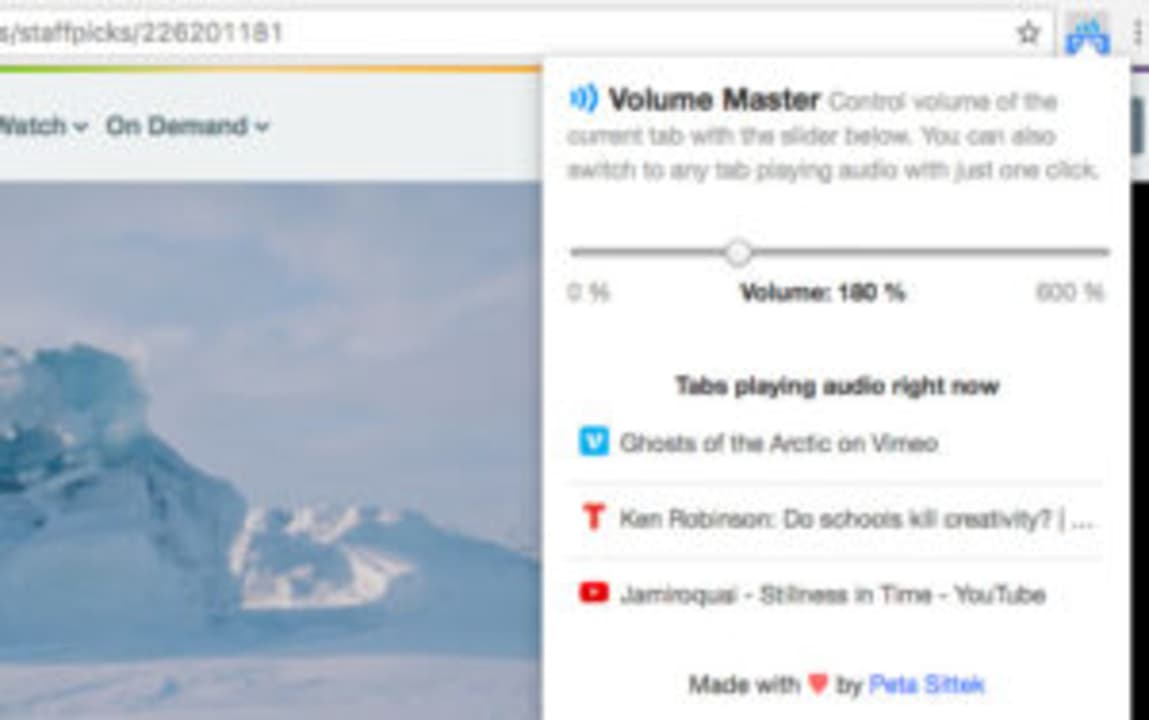 chrome extension sound booster