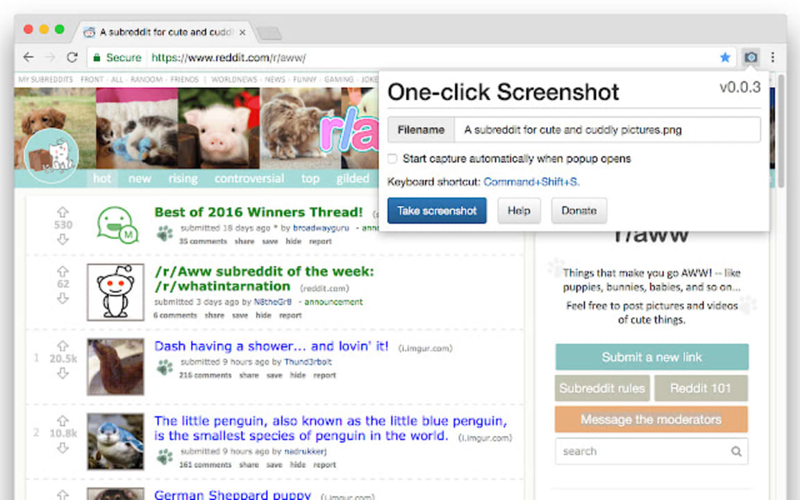 Best screenshot Chrome extensions