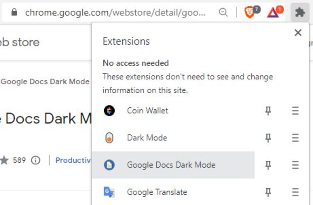 How to Use Google Docs Dark Mode for Chrome