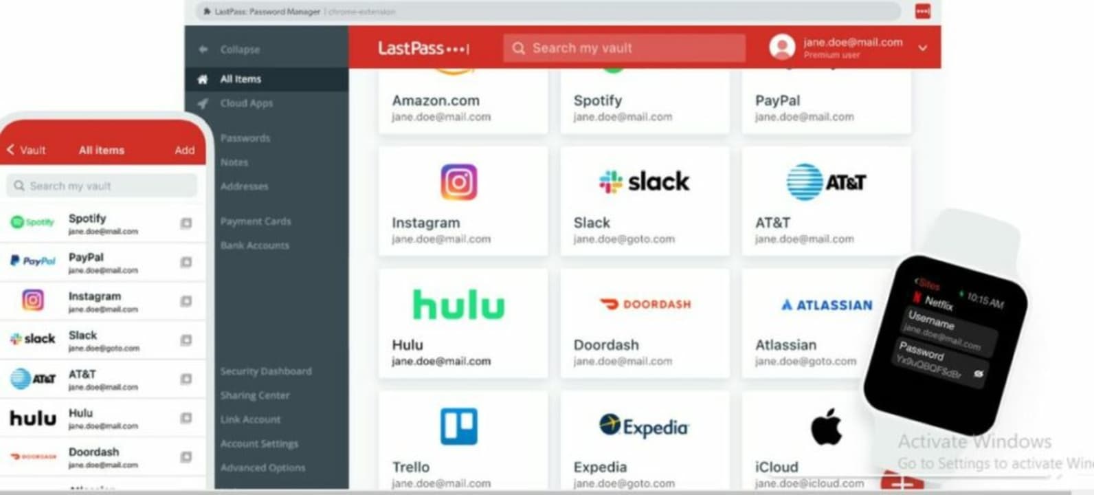 LastPass helps you organize your passwords for all your favorite apps
