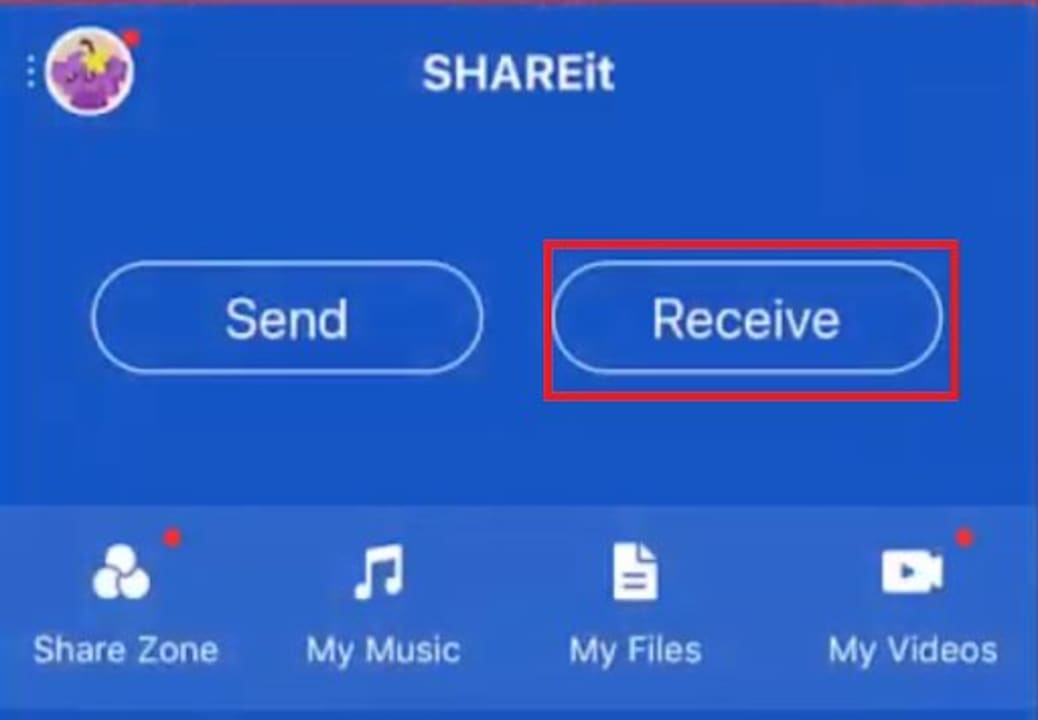 Transfer Files From Android to iPhone Using SHAREit