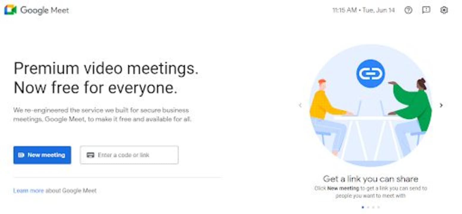 Virtual Backgrounds for Google Meet Chrome extension