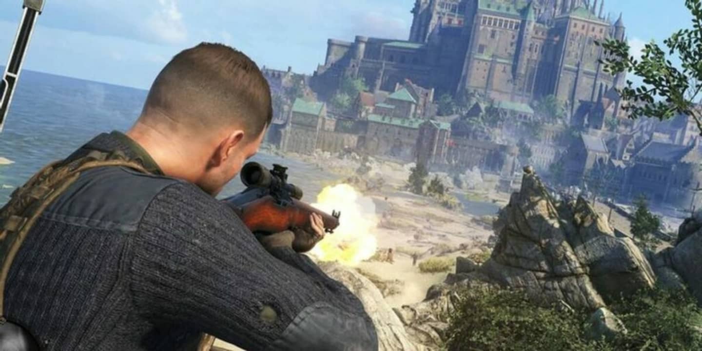 Sniper Elite 5 example gameplay