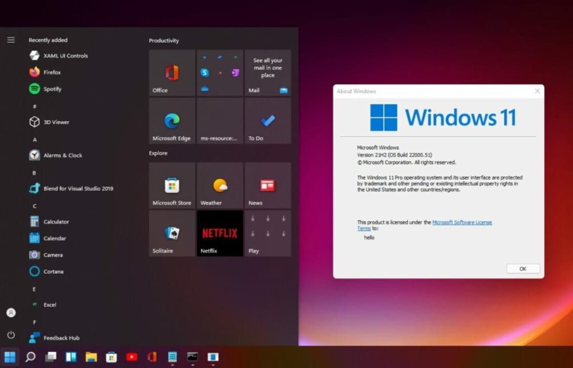 Windows 11 latest cumulative updates have broken the start menu