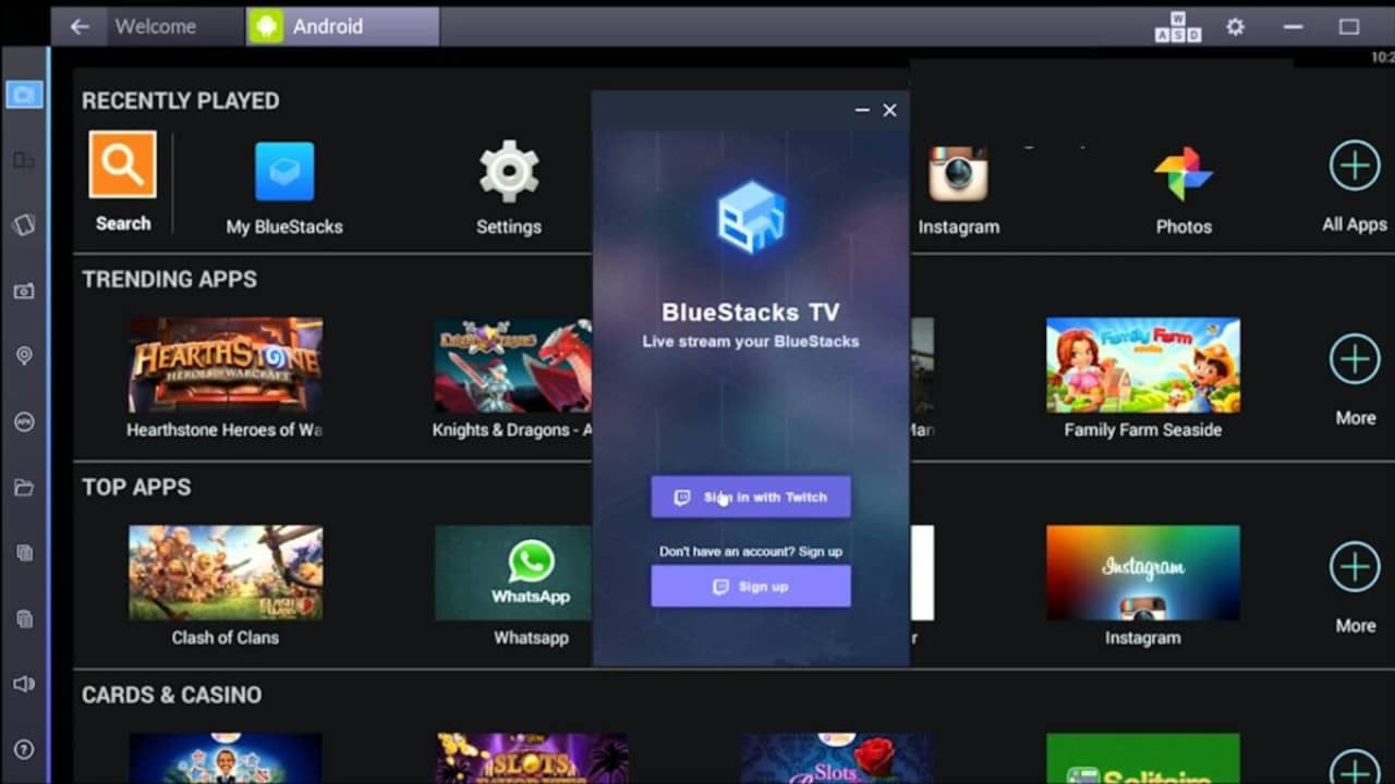 How to stream with BlueStacks
