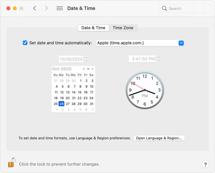A Mac screen displays the date and time