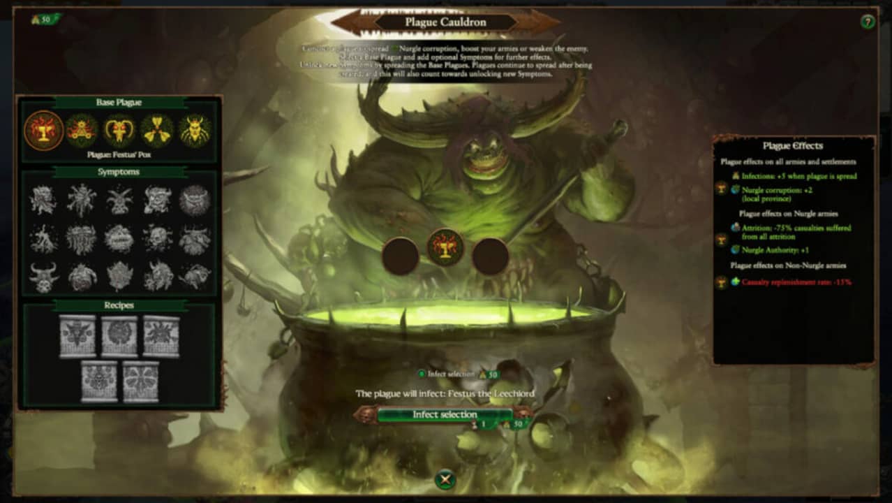 image of Nurgle in Total War: Warhammer III Champions of Chaos DLC