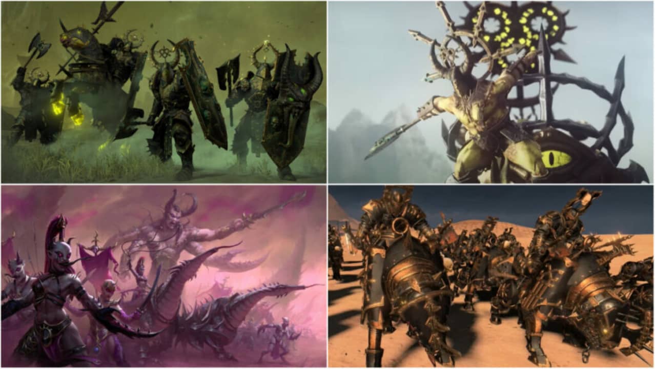 images of new units in Total War: Warhammer III Champions of Chaos DLC