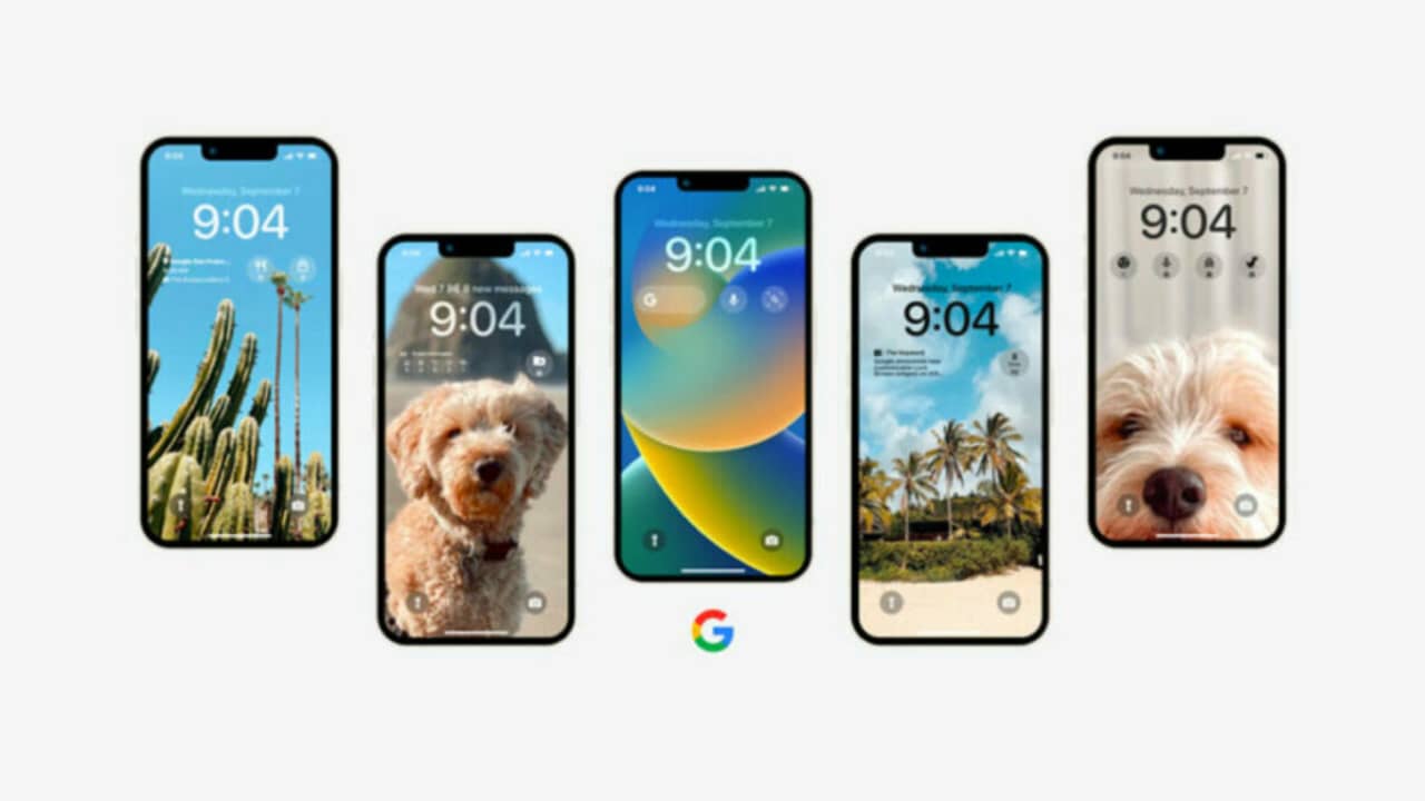 Google lets you customize your iOS 16 lock screen with widgets