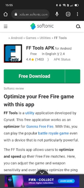 How to use FF Tools to optimize Garena Free Fire