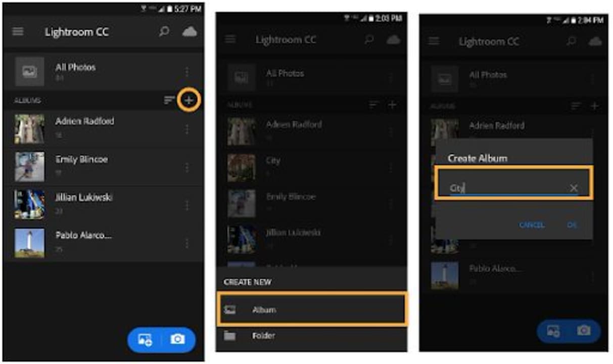 How to use Lightroom on Android