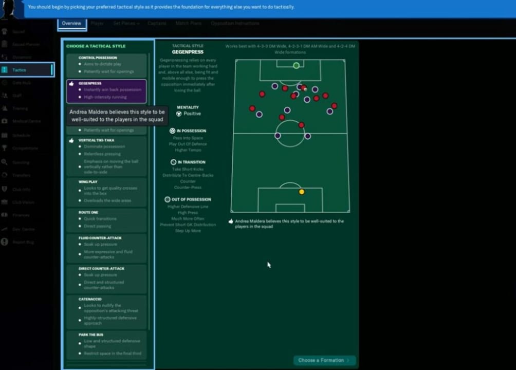 first steps with Football Manager 2023