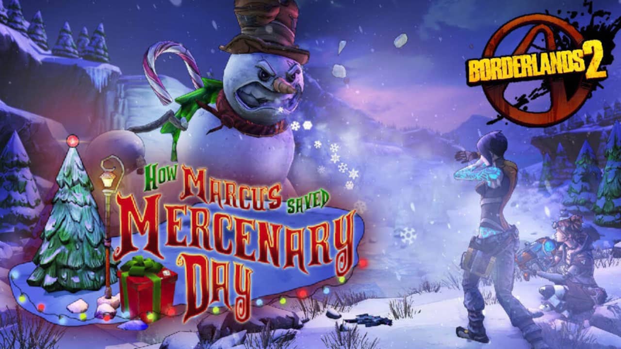 Borderlands 2 Top Games Christmas-Themed