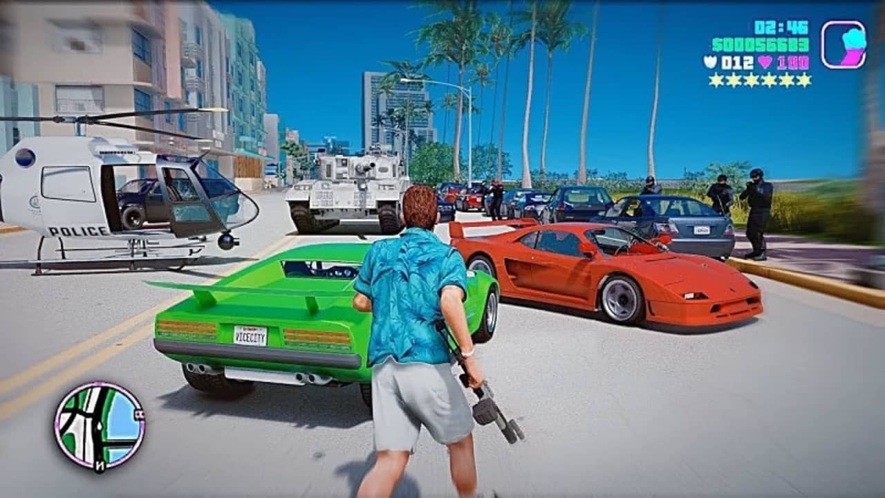 Grand Theft Auto Vice City Popular 2022 Windows Games