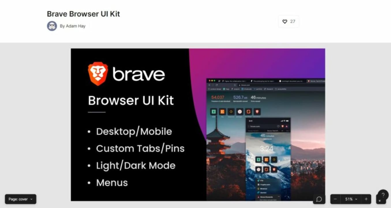 Brave UI Kit