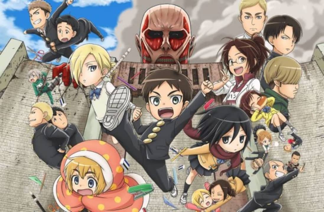 Season 2 Key Visual 2  Personagens de anime, Personagens chibi, Titãs anime