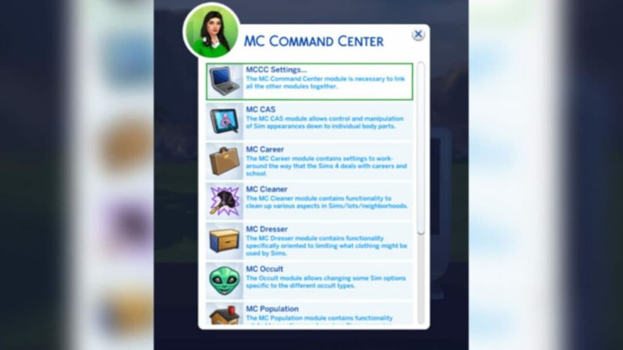 The Sims 4: Mods MC Command Center e UI Cheats Extension já foram