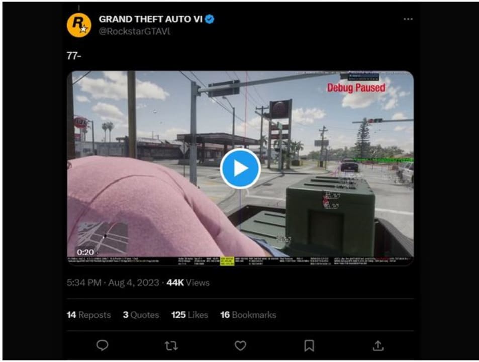GTA 6 gameplay footage leaks online